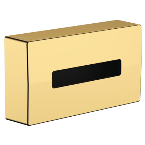 Hansgrohe 41774990 AddStoris 紙巾盒 (抛光金色)